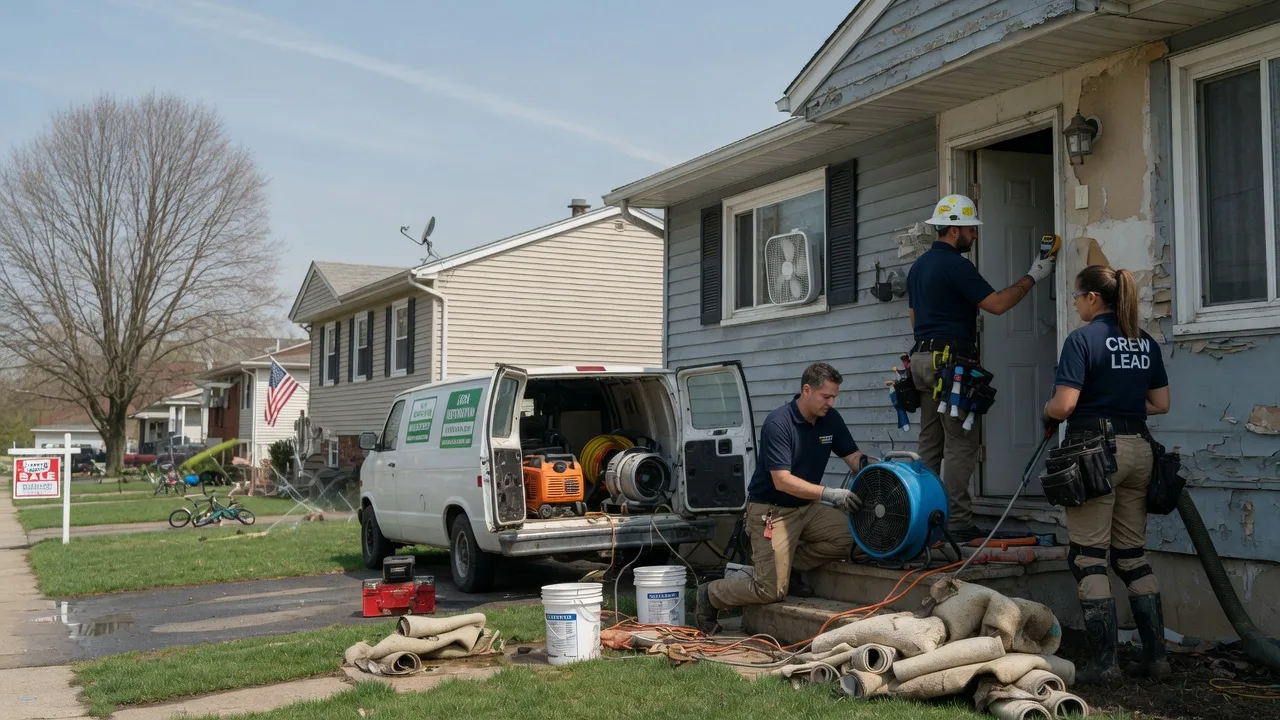 Flood Cleanup in Summerfield, OH near me