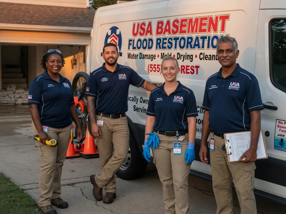 Basement Flood Cleanup company in Summerfield, OH