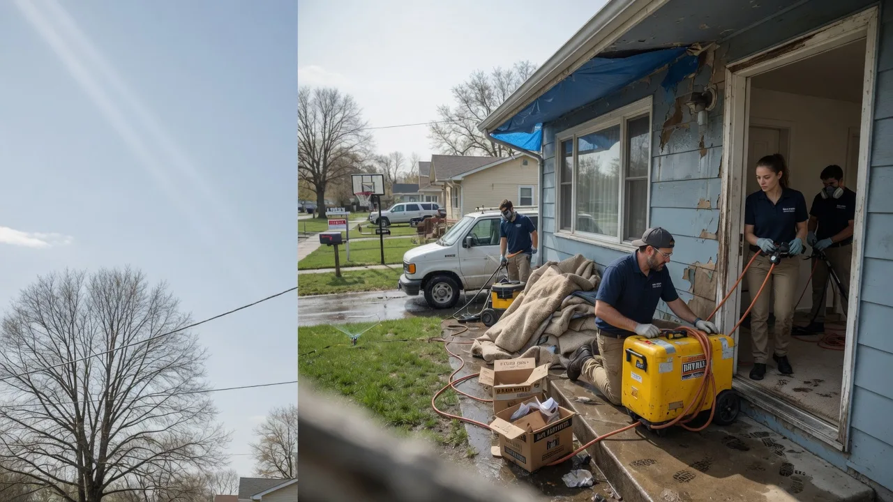 Basement Flood Cleanup in Summerfield, OH near me